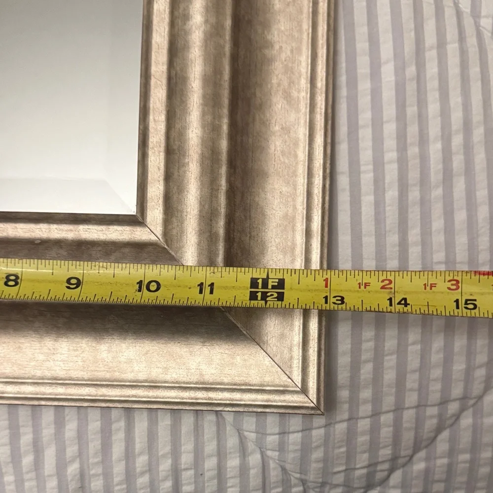 Small Silver Wall Mirror